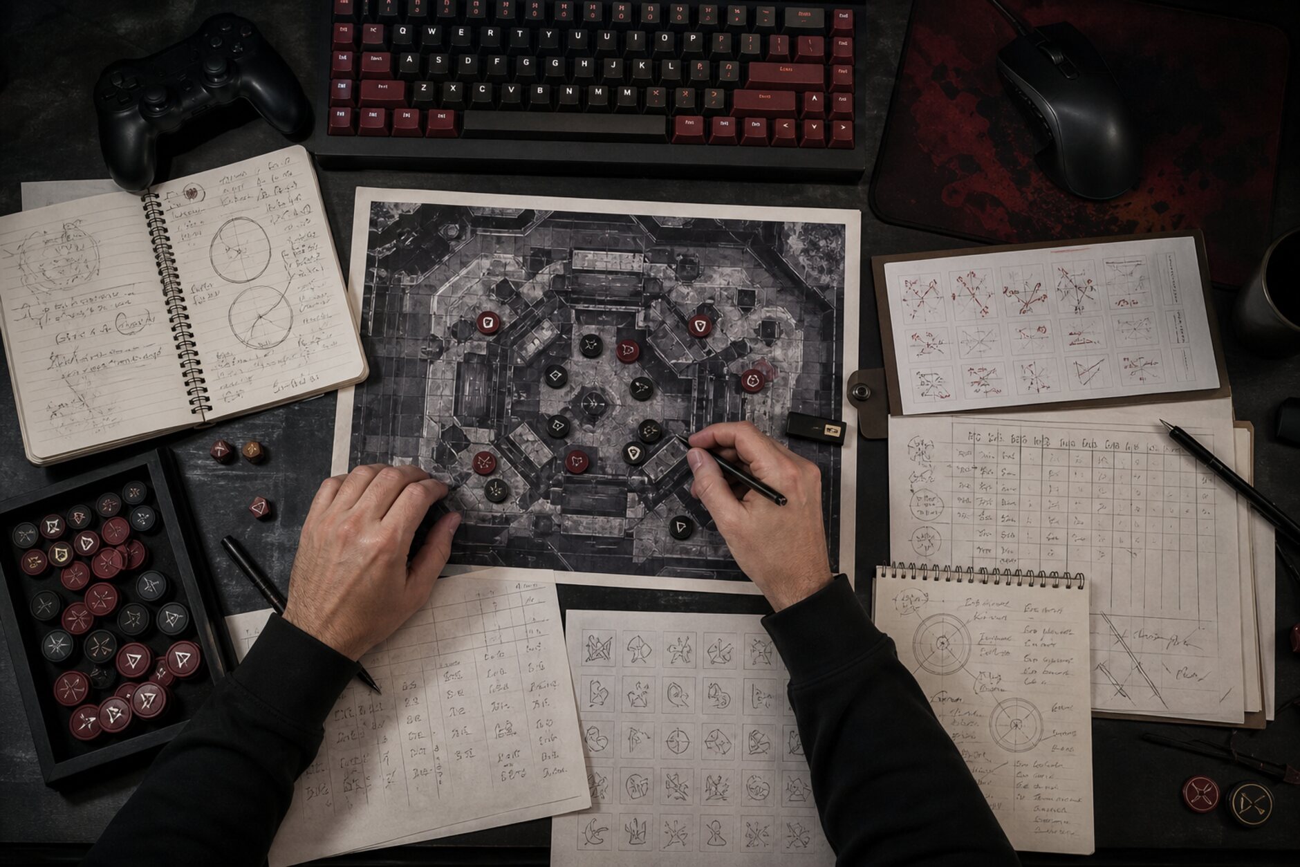 Betmatch competitive loadout sketches and calculations
